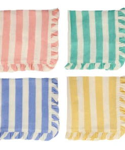 Meri Meri Stripe Ruffle Napkins