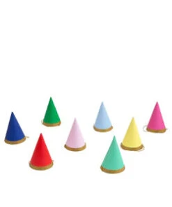 Meri Meri Multicoloured Mini Party Hats