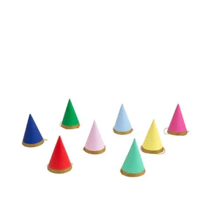 Meri Meri Multicoloured Mini Party Hats 3 Meri Meri Multicoloured Mini Party Hats