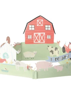 Meri Meri On The Farm 3d Card