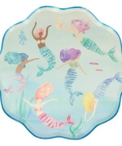 Meri Meri Mermaids Swimming Paper Plates