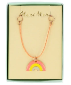 Meri Meri Enamel Rainbow Necklace