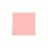 Meri Meri Neon Coral Small Napkins Set Of 20