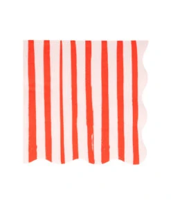 Meri Meri Red Stripe Napkins L