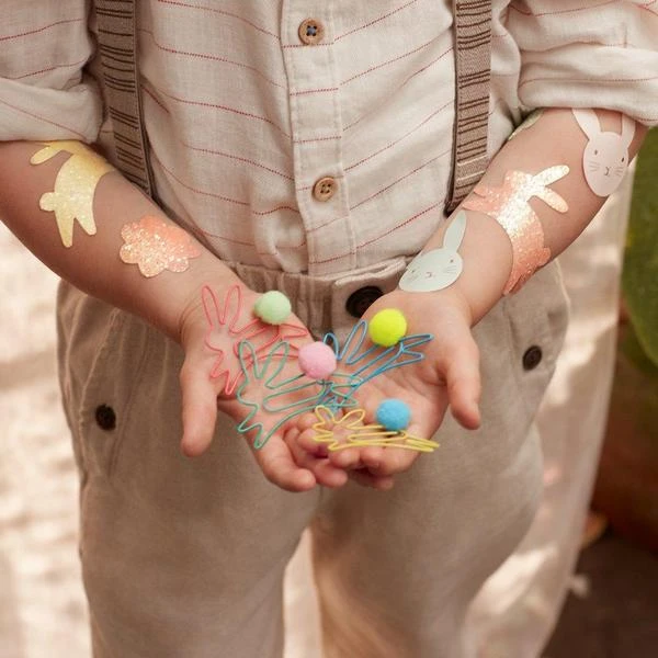 Meri Meri Hasenformige Buroklammern 6 Meri Meri Hasenformige Buroklammern