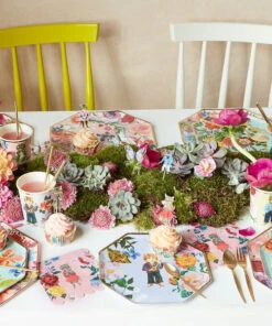 Meri Meri Nathalie Lete Flora Cat Small Napkins Set Of 20 7 Meri Meri Nathalie Lete Flora Cat Small Napkins Set Of 20