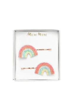 Meri Meri Rainbow Glitter Hair Slides