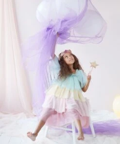 Meri Meri Rainbow Ruffle Princess Costume