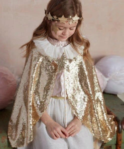 Meri Meri Gold Sparkle Cape Costume 15 Meri Meri Gold Sparkle Cape Costume
