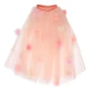 Meri Meri Pink Star Tulle Cape 2 Meri Meri Pink Star Tulle Cape