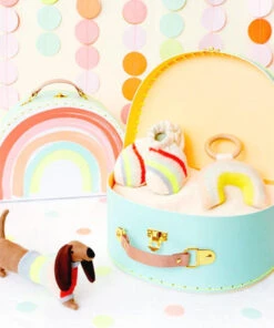 Meri Meri Sausage Dog Baby Rattle