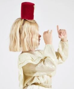 Meri Meri Red Velvet Soldier Hat