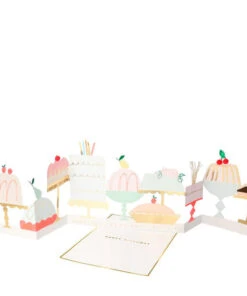 Meri Meri Cake Concertina Card