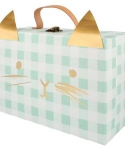 Meri Meri Calendrier de l’avent Chats de Noël avec jolie mallette chat