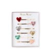 Meri Meri Heart Glitter Hair Slides