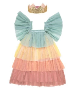 Meri Meri Rainbow Ruffle Princess Costume 5-6years