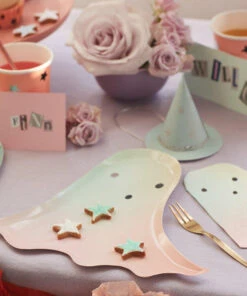 Meri Meri Chapeaux De Sorcière Halloween Pastel Halloween (ensemble De 8)