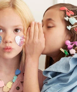 Meri Meri Felt Heart Hair Clips