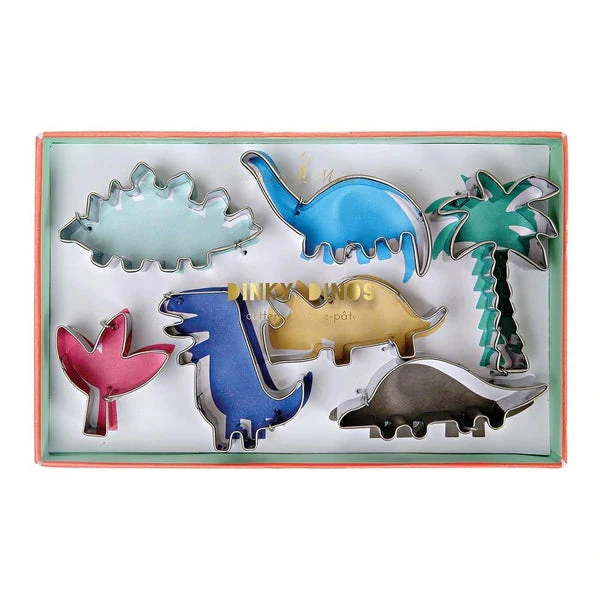 Meri Meri Dinky Dino Cookie Cutters X 7 3 Meri Meri Dinky Dino Cookie Cutters X 7