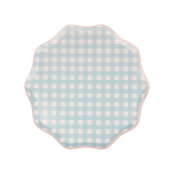Meri Meri Gingham Side Plates 4 Meri Meri Gingham Side Plates