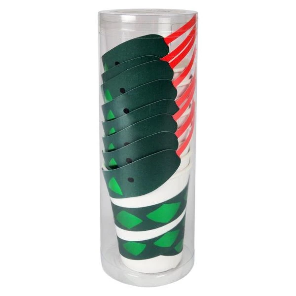 Meri Meri Go Wild Snake Party Cups 4 Meri Meri Go Wild Snake Party Cups