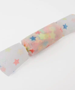 Meri Meri Multicolour Star Confetti Small Crackers 6 Meri Meri Multicolour Star Confetti Small Crackers