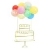 Meri Meri Rainbow Balloon Cake Topper 2 Meri Meri Rainbow Balloon Cake Topper