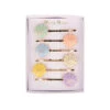 Meri Meri Enamel Shell Hair Slides (x 6)
