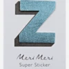 Meri Meri Leather alphabet stickers