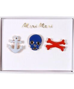 Meri Meri Enamel Pirate Pins