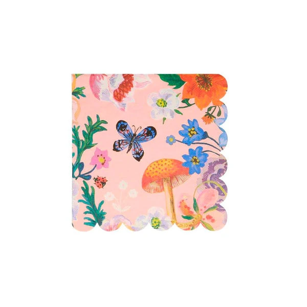 Meri Meri Nathalie Lete Flora Small Napkins 3 Meri Meri Nathalie Lete Flora Small Napkins