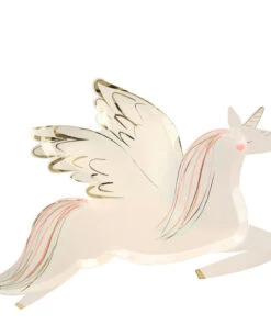 Meri Meri Winged Unicorn Plates
