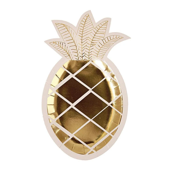 Meri Meri Pineapple Plates 3 Meri Meri Pineapple Plates