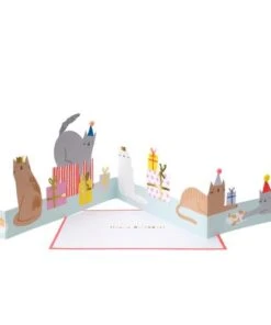 Meri Meri Cat Concertina Card