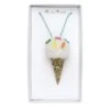 Meri Meri Ice Cream Pompom Necklace 1 Meri Meri Ice Cream Pompom Necklace