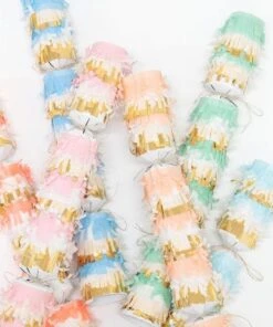 Meri Meri Crackers Pastel Fringe 7 Meri Meri Crackers Pastel Fringe