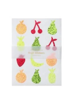 Meri Meri Glitzer Frucht Aufkleber