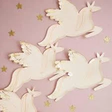 Meri Meri Winged Unicorn Plates