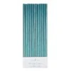 Meri Meri Ocean Metallic Blue Foil Paper Straws