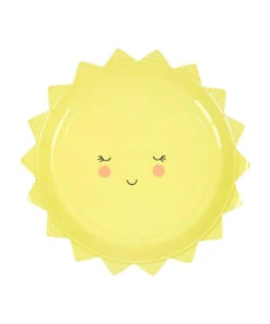 Meri Meri Happy Sun Small Plates Set Of 12