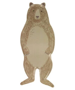 Meri Meri Brown Bear Plates