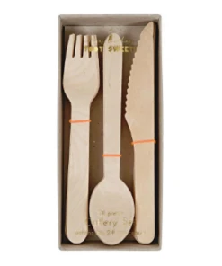 Meri Meri Wooden Cutlery Set