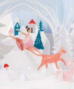 Meri Meri Calendrier de l'avent Au Pays des Merveilles Enneigèes