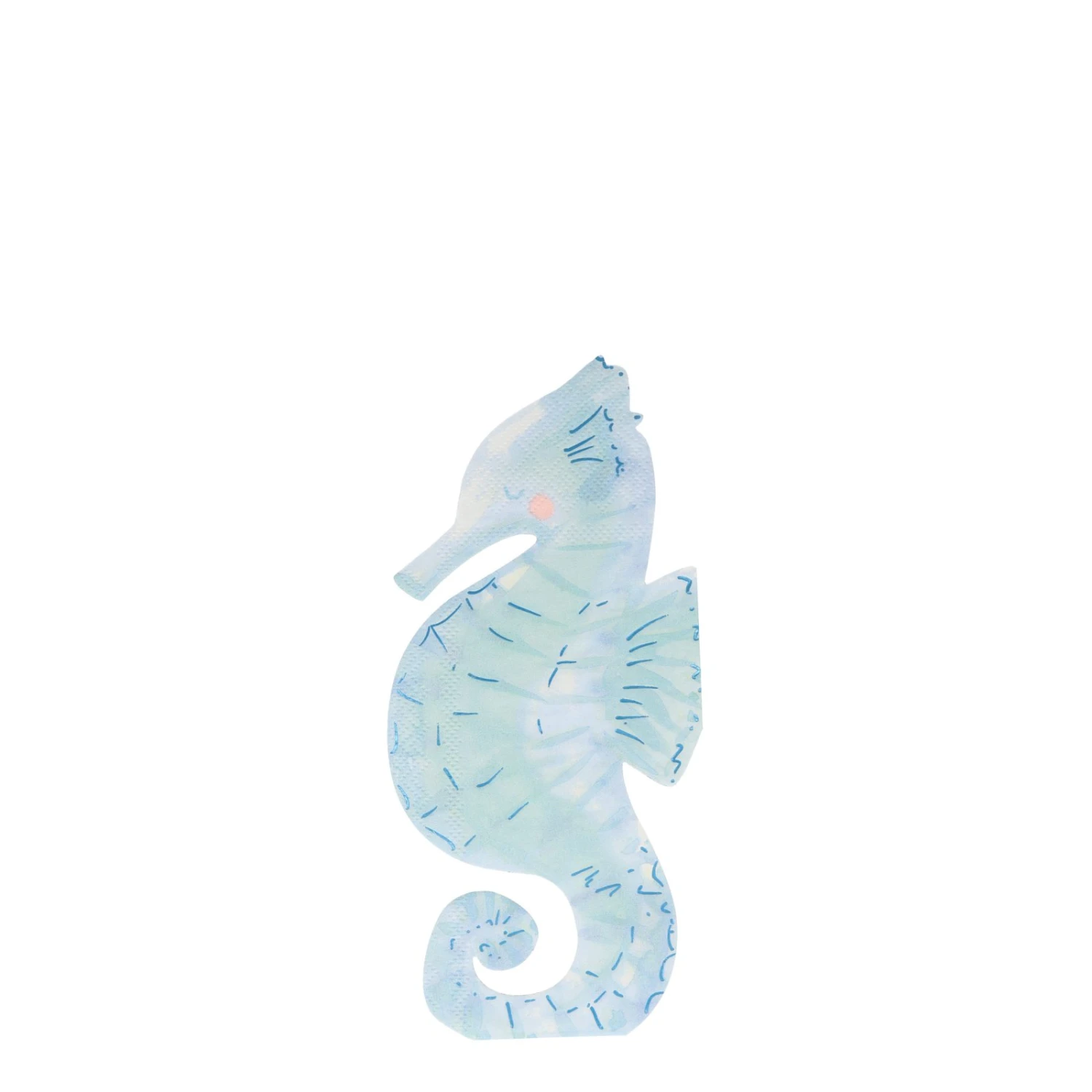 Meri Meri Pack of 16 Seahorse Napkins 3 Meri Meri Pack of 16 Seahorse Napkins