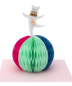 Meri Meri Circus Cat Stand Up Card