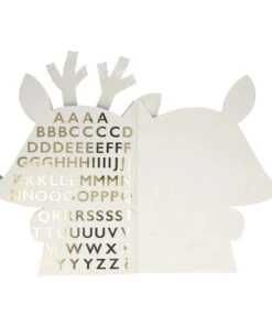 Meri Meri Reindeer Sticker Sketch Book 7 Meri Meri Reindeer Sticker Sketch Book