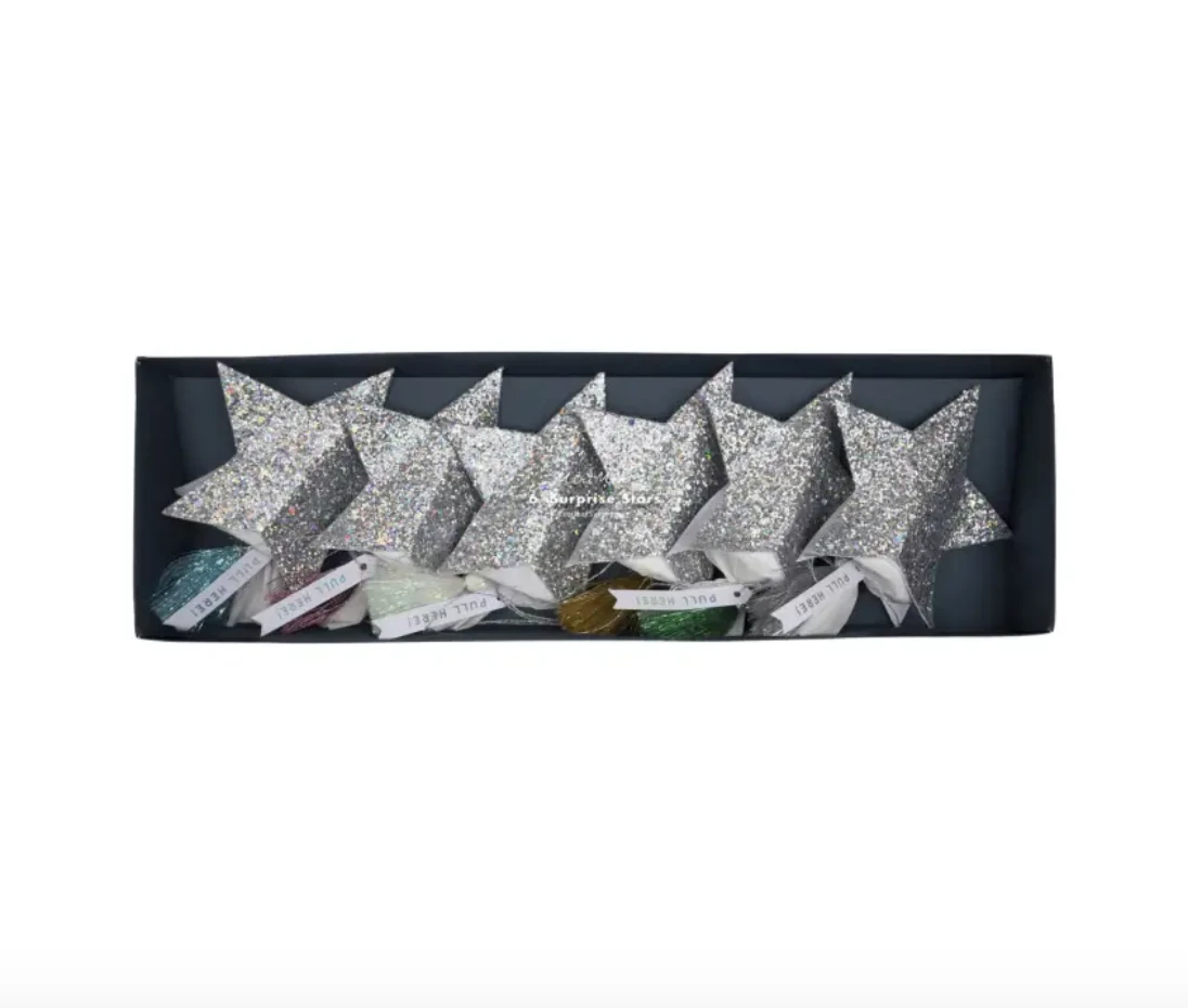 Meri Meri Shooting Star Pin Confetti Crackers 3 Meri Meri Shooting Star Pin Confetti Crackers