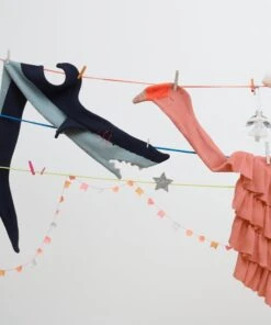 Meri Meri Knitted Flamingo Scarf 8 Meri Meri Knitted Flamingo Scarf