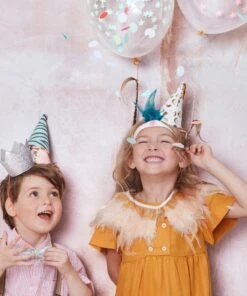 Meri Meri Peach Feather Capelet