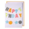 Meri Meri Multicolor Happy Birthday Garland Card